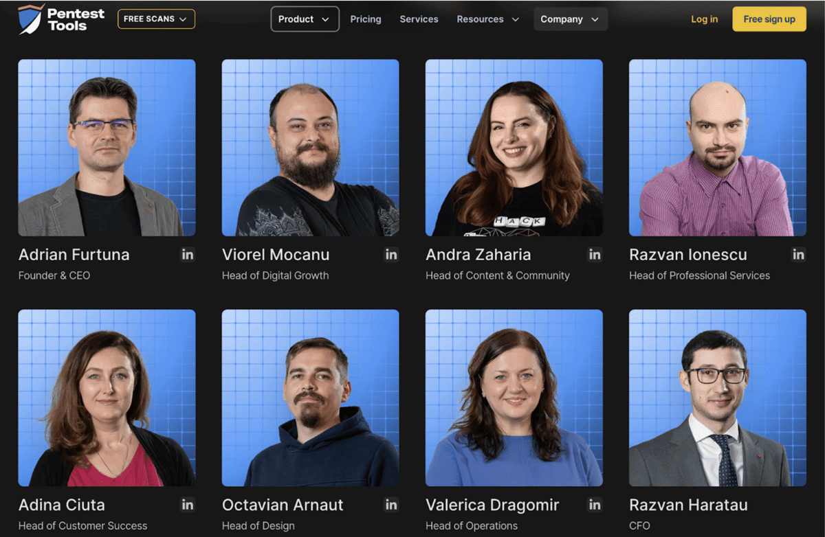 Meet the people behind Pentest-Tools.com